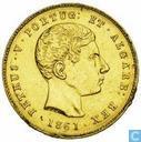 Portugal 5000 reis 1861