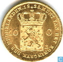 10 gulden 1828 B