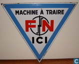 Enamel signs - Construction / Industry - FN Machine à traire