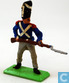 Soldier, rifle with bayonet at the ready