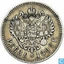Rusland 1 roebel 1892