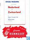 Nederland - Zwitserland