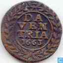 Deventer duit 1663