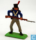 Soldier, rifle with bayonet at the ready