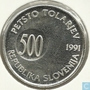 Slovenië 500 tolarjev 1991 