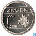 Aruba 1 florin 1990