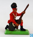 Kneeling soldier