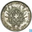 Switzerland 5 Franc 1867