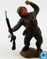 British infantryman, affected