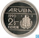 Aruba 2½ florin 1990