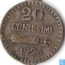 San Marino 20 centesimi 1926 > Afd. Penningen