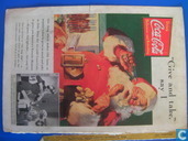 Kerst tijdschrift reclame poster
