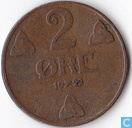 Noorwegen 2 øre 1922