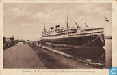 De M.S. Johan van Oldenbarnevelt aan de touristensteiger 