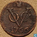 VOC 1 duit 1766 Utrecht