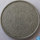 Suriname 10 cent 1962