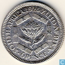 Zuid-Afrika 6 pence 1926