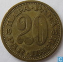 Joegoslavië 20 para 1965