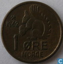 Noorwegen 1 øre 1962