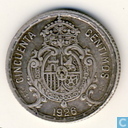 Spanje 50 centimos 1926