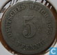 German Empire 5 pfennig 1875 F