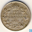 Canada 10 cents 1917