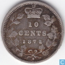 Canada 10 cents 1871