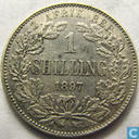 Zuid-Afrika 1 shilling 1897