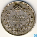 Canada 5 cents 1918