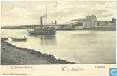 De veerboot "Holland"