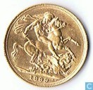 Australië 1 sovereign 1899 P