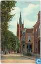 Langestraat met R.K. Kerk