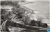 Zeebad. Luchtfoto