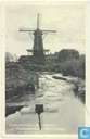 Molen ´de Vlasbloem´ a.d. Weeskinderdijk hoek Kijkstraatweg