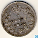 Canada 5 cents 1888