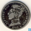 Spanje 1 peseta 1903