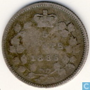 Canada 5 cents 1885