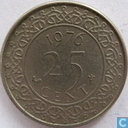 Suriname 25 cent 1976