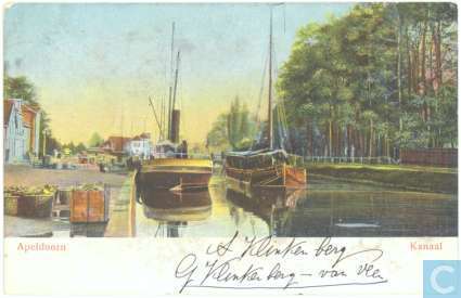 Ansichtkaart - Apeldoorn - Kanaal