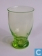 Zinnia Vaas vert-chine