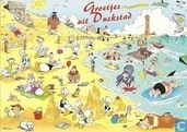 S000531 - Disney - Donald Duck, groetjes uit Duckstad