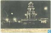 Tentoonstelling 1903. De ingang van Japan bij avond