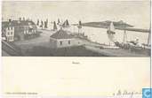 Harssens. Nieuwediep. Haven met fort