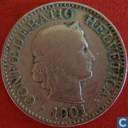 Switzerland 10 rappen 1901