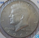Verenigde Staten ½ dollar 1966