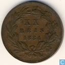 Portugal 20 reis 1884