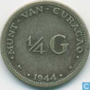 Curaçao ¼ gulden 1944