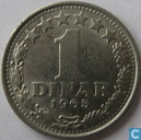 Joegoslavië 1 dinar 1965