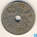 Spanje 25 centimos 1927