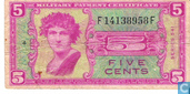 U S Army 5 Cents